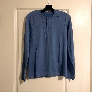 Lululemon Blue Long Sleeve Shirt
